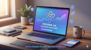 Aggiornamento Fedora 44 guida passo passo